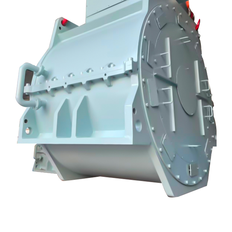 Base de máquina refrigerada a água com ímã permanente marinho com fixação de eixo integrada